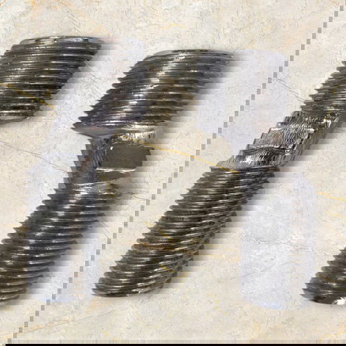 Dikshaware CP Brass Adjustable Wall Mixer Leg for Installation of Bathroom Jaq. Type Wall Mixer taps (1/2