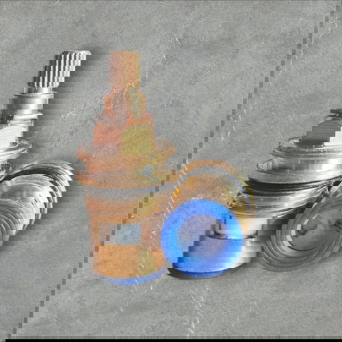 Dikshaware Brass Spindle Taps Repairing Part Fitting Cartridge/Quarter Turn forParrywareType Models 1 (Golden)  Image