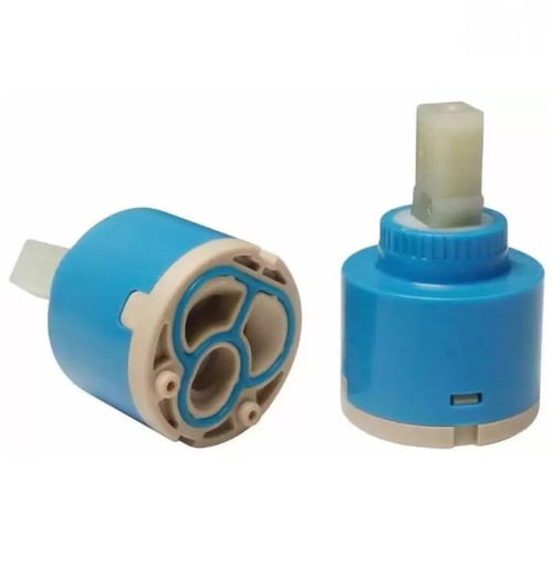 35mm Replacement Cartridge for Single Handle Faucet Mixer Valve | Suitable for Kitchen & Bathroom Basin Mixer Taps | Ceramic Disc Cartridge | Leak-Proof | Made in India  Image