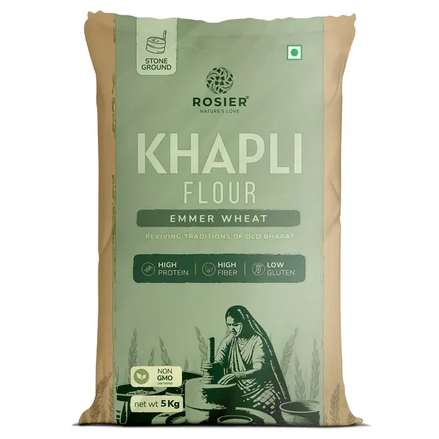 Khapli (Emmer) Wheat Atta (5Kg) Image