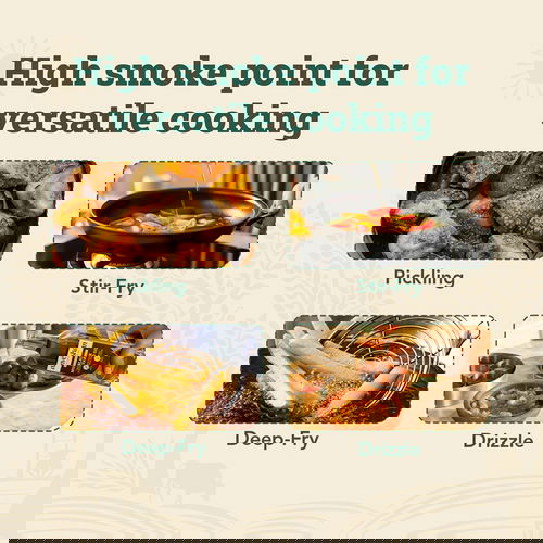 cold pressed mustard oil (kachi ghani)