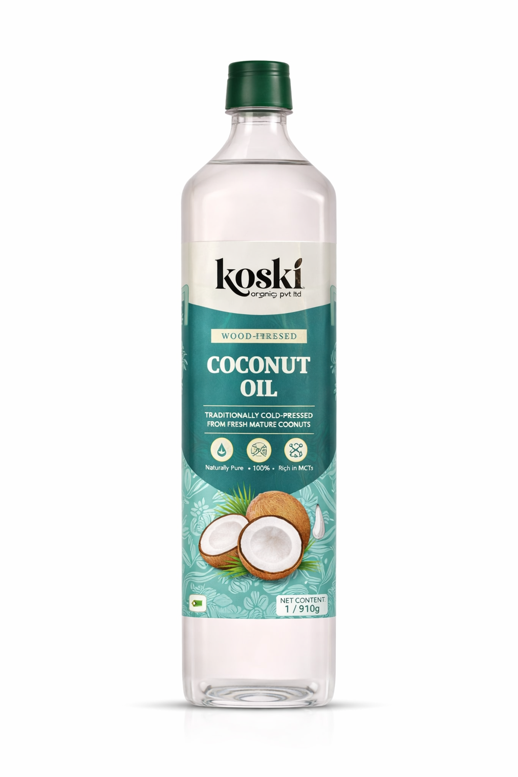 Cold pressed coconut oil Image