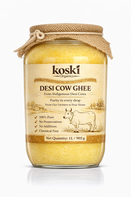 Deshi Cow A2 Ghee - Made From Curd Image