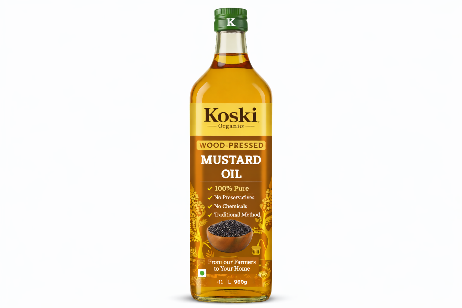 Cold Pressed Mustard oil Image