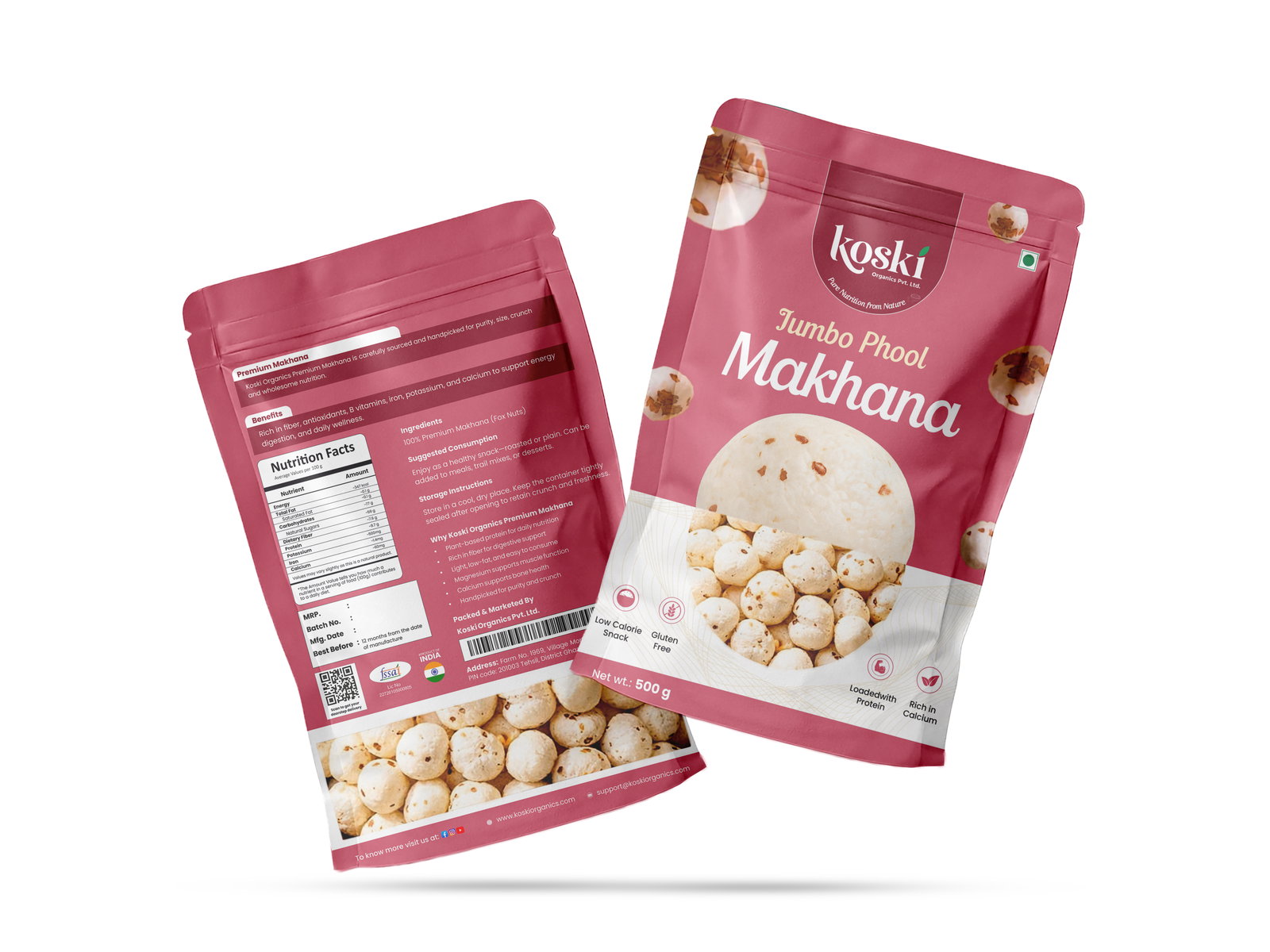Premium King Size Makhana | Jumbo, Fresh & Crunchy Image