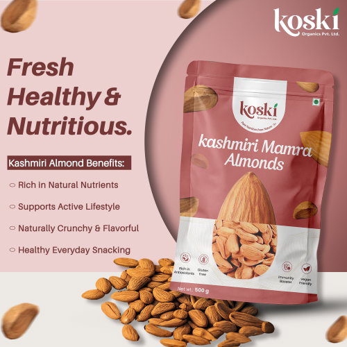buy Kashmiri Mamra Badam (Almonds) – Authentic, Fresh & Organic