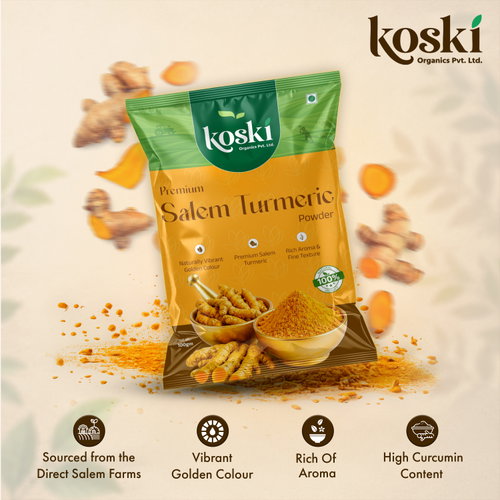 100% Pure Turmeric Powder Online | handmade | Koski Organics