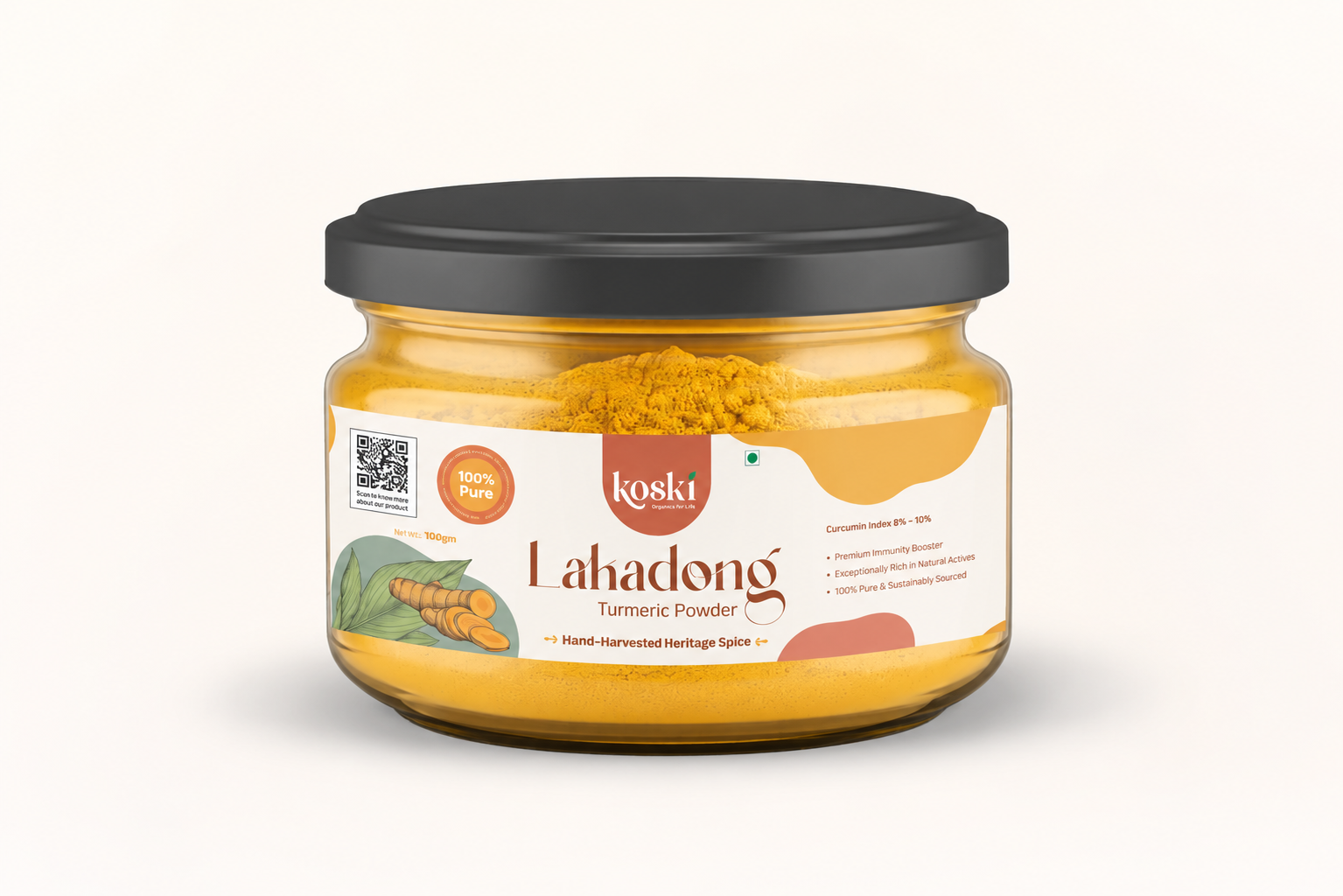 The Gold Standard of Lakadong Turmeric powder Image