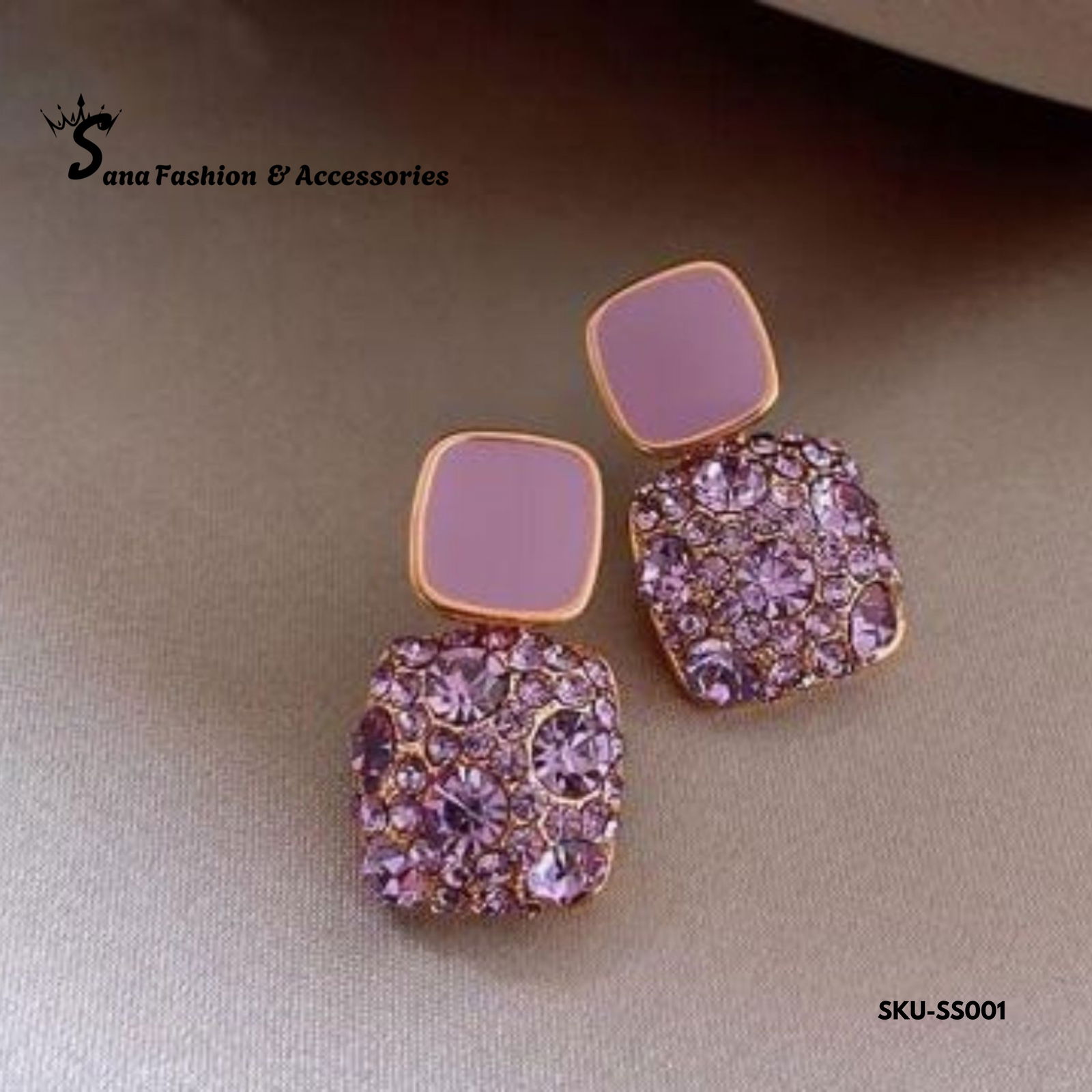 Fashion Height Celebrity Inspired Latest Trendy Latest Stylish Smart Casual Wear Studs, Drop & Hoop Western Earrings For Women & Girls Premium Gift for Women Image