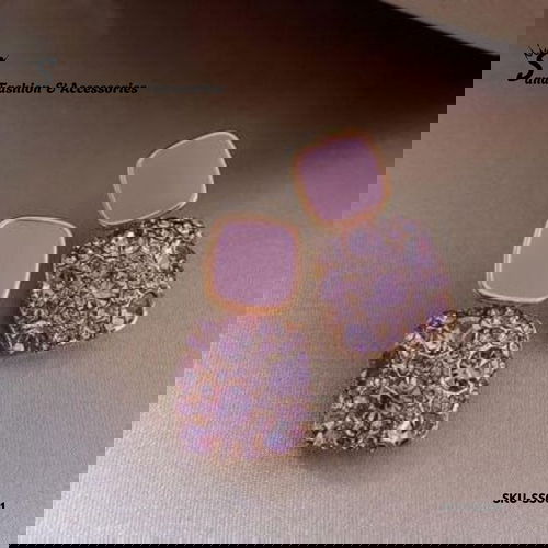 Fashion Height Celebrity Inspired Latest Trendy Latest Stylish Smart Casual Wear Studs, Drop & Hoop Western Earrings For Women & Girls Premium Gift for Women Image