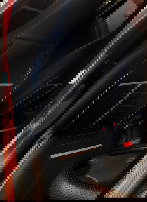 Leather Car Seat Cover For Maruti Alto K10 (2010 to 2018),(Front Fixed Head Rest, Mono Back Seat with 2 back seat head rest, 5 Seater complete set) Image