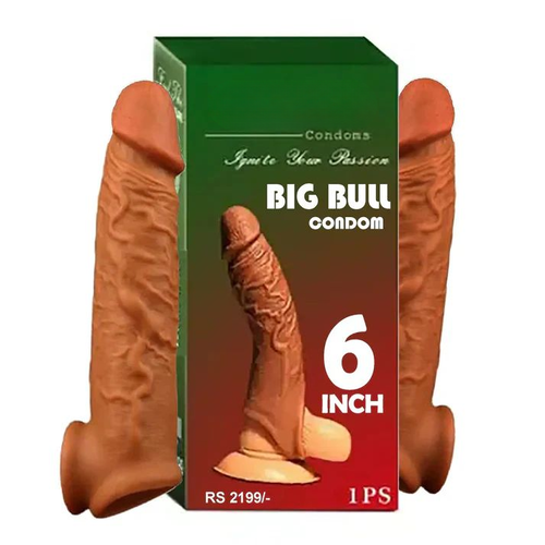 6 Inch BT Condom with Reusable Man Condom Image