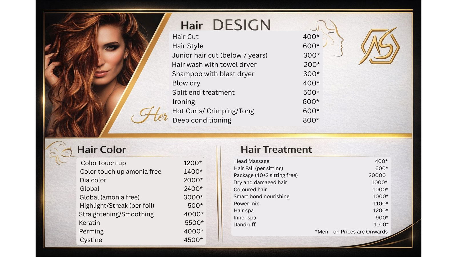 Hair styling services at Amigozz Salon Nagpur