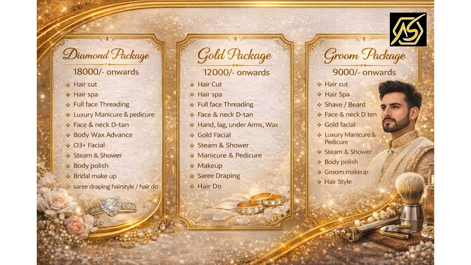 Hair styling services at Amigozz Salon Nagpur