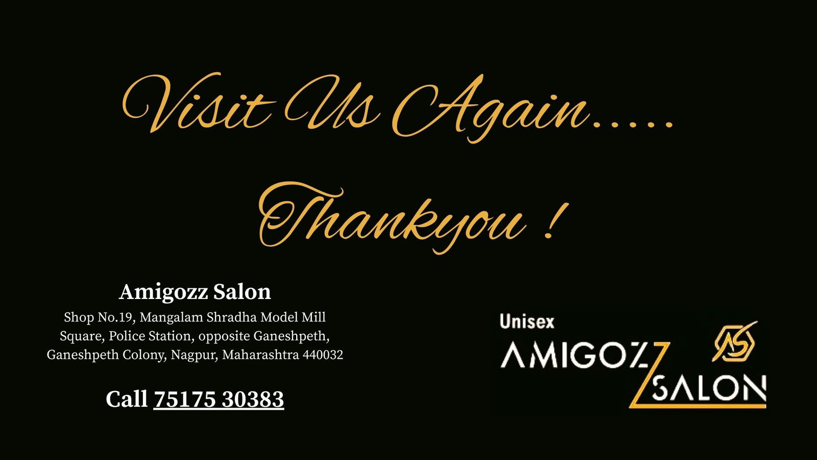 Hair styling services at Amigozz Salon Nagpur