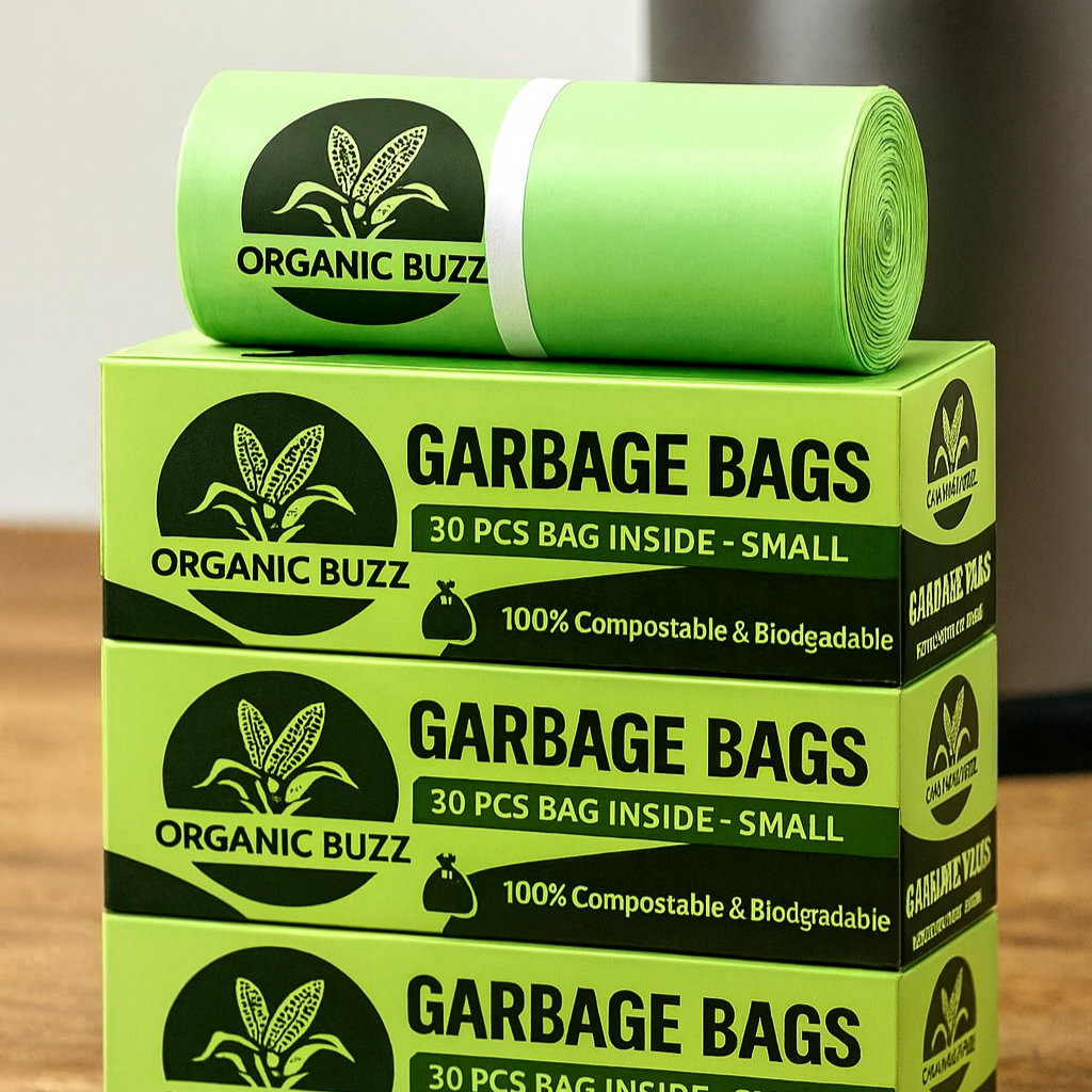 Biodegradable EcoFriendly Garbage Bags Small 17x19 Image