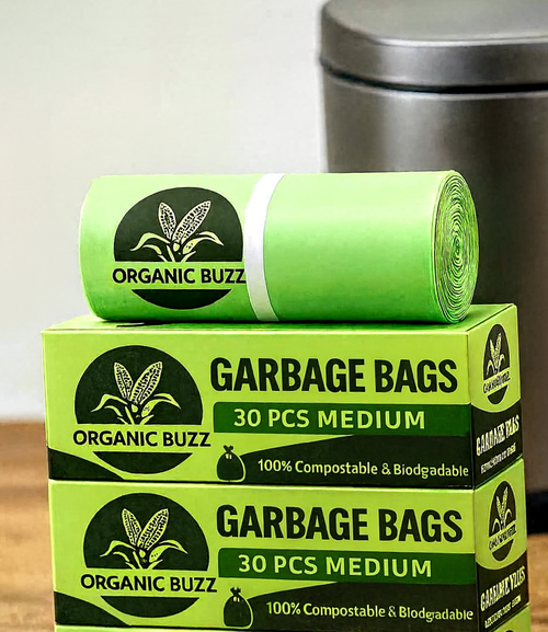 Biodegradable EcoFriendly Garbage Bags Medium 19 x 21 Image