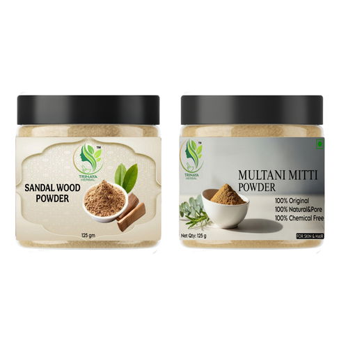 Sandalwood Powder and Multani mitti   [PACK OF 2] Image