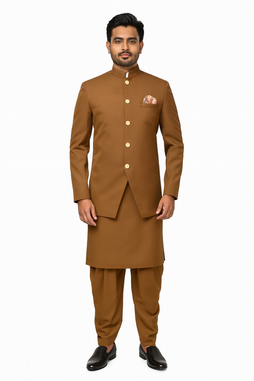 Camel Color Catering/Waiter/Stewards Full Uniform set Image