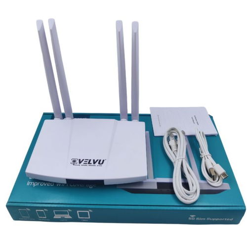 Velvu 5G SIM Support WIFI Router 4 Antenna WRV-700 Image