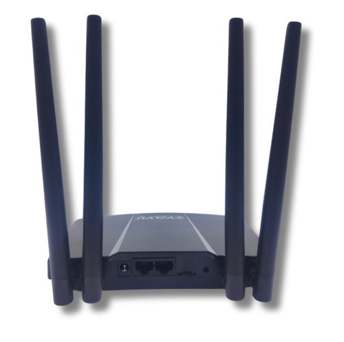 Velvu 5G SIM Support WIFI Router with 2 LAN / Wan Ports and 4 Antennas WRV-800
