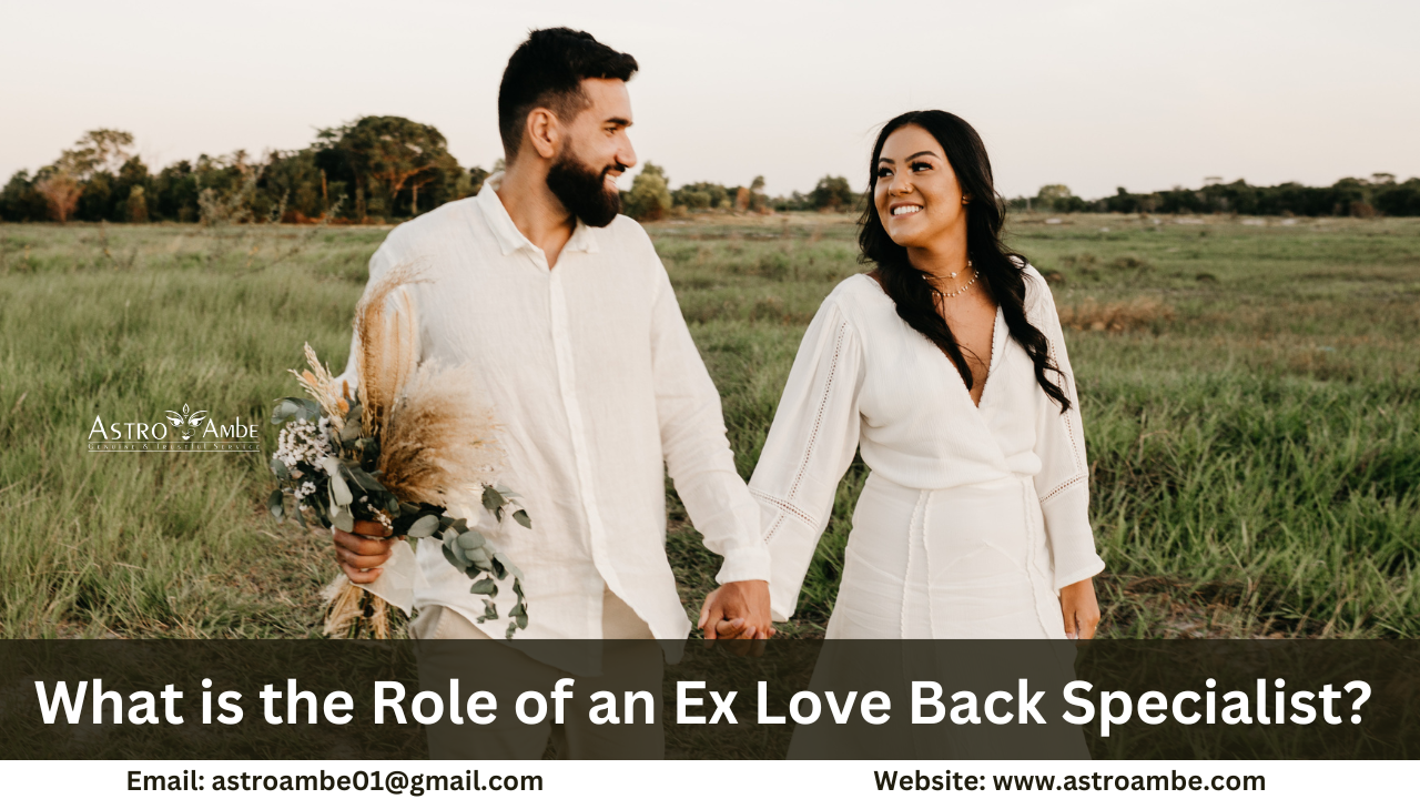 What is the role of ex love back specialist