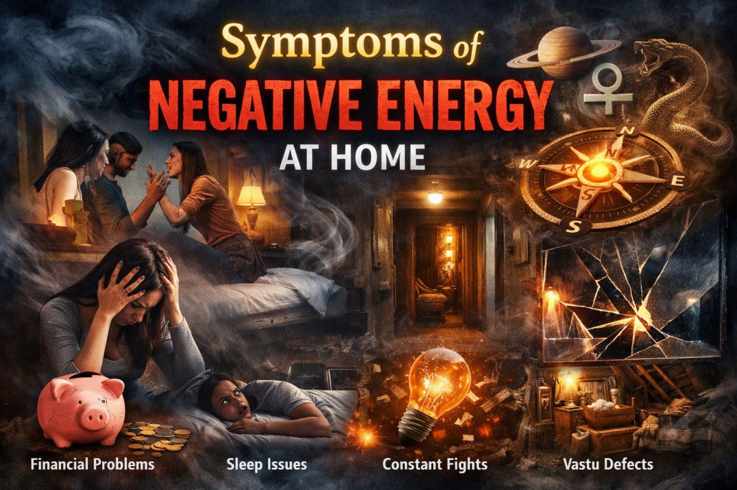 Symptoms of Negative Energy at Home