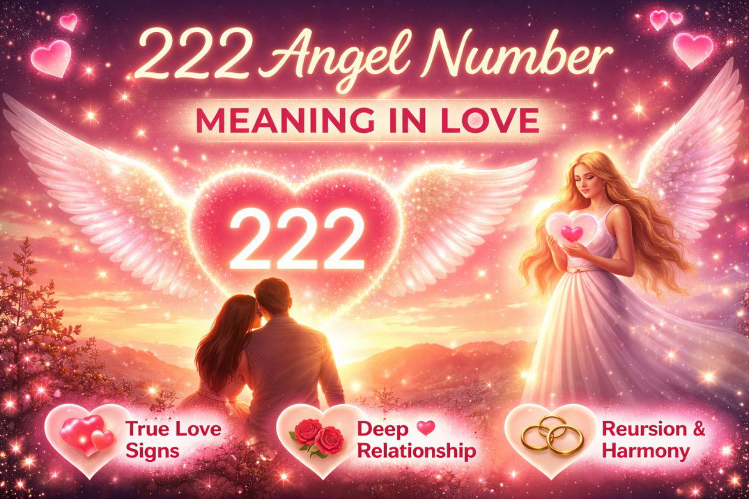 222 Angel Number Meaning Love