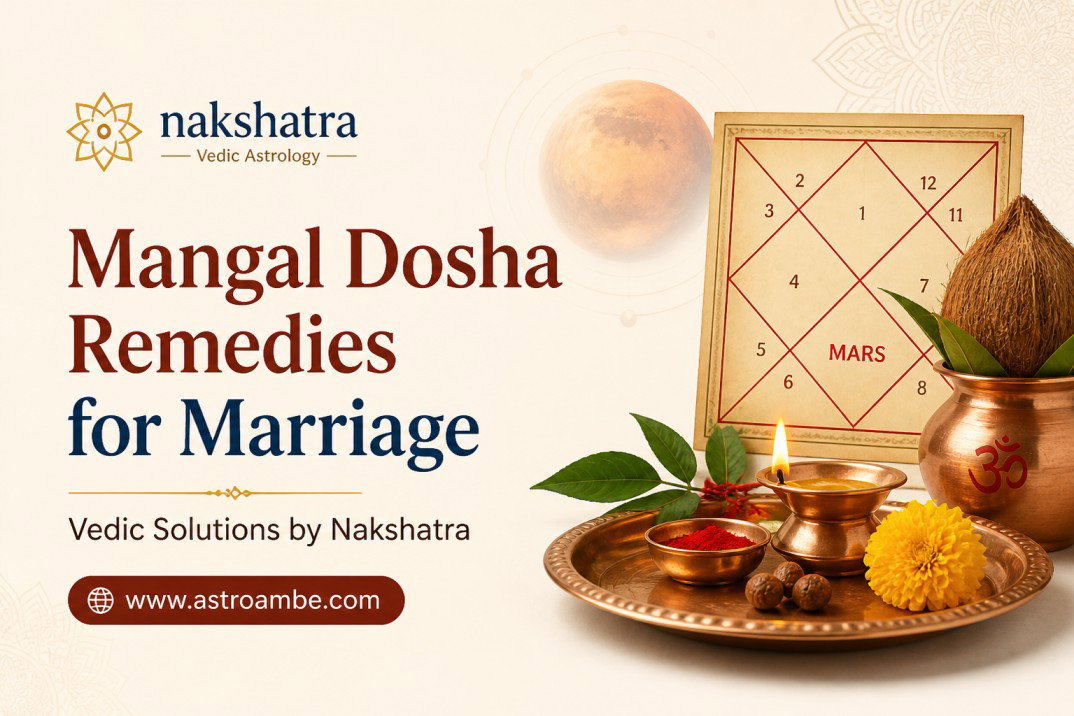 Mangal Dosha Remedies for Marriage 