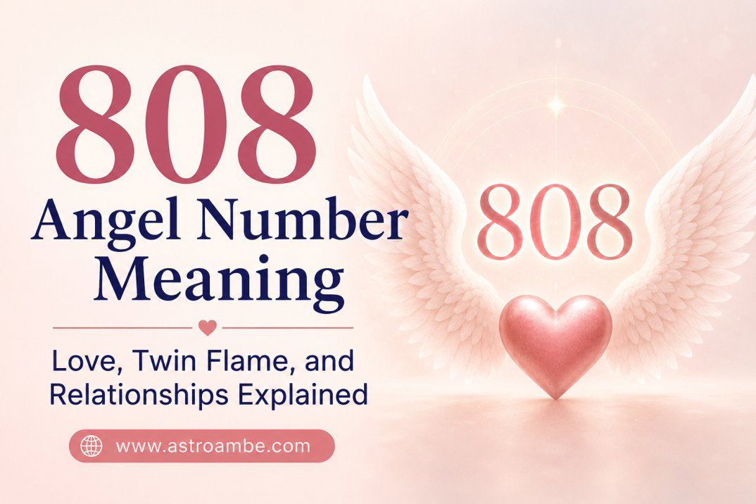 808 Angel Number Meaning Love