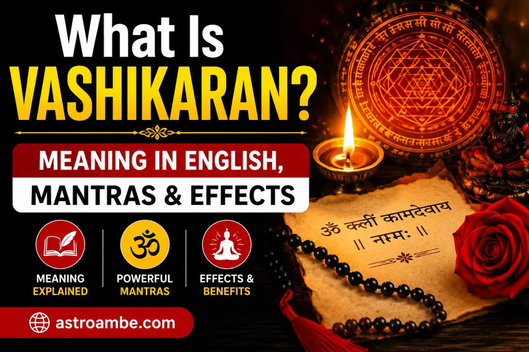What Is Vashikaran? A Complete Guide in English from a Vedic Astrologer