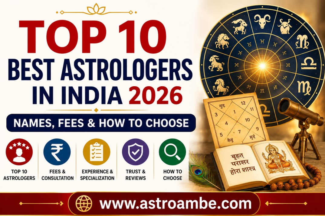 Top 10 Best Astrologers in India 2026 | Vedic Experts Compared
