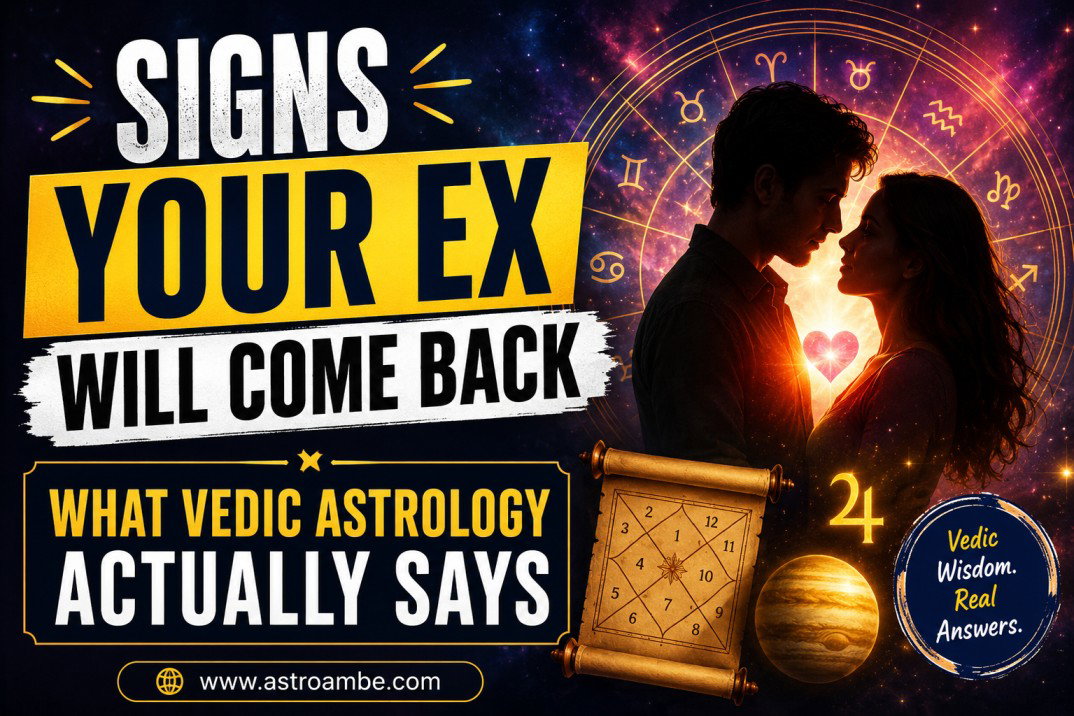Signs Your Ex Will Come Back — What Vedic Astrology Actually Says