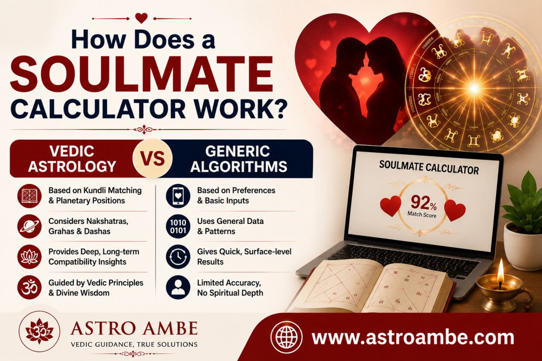 How Does a Soulmate Calculator Work? Vedic Astrology vs Generic Algorithms