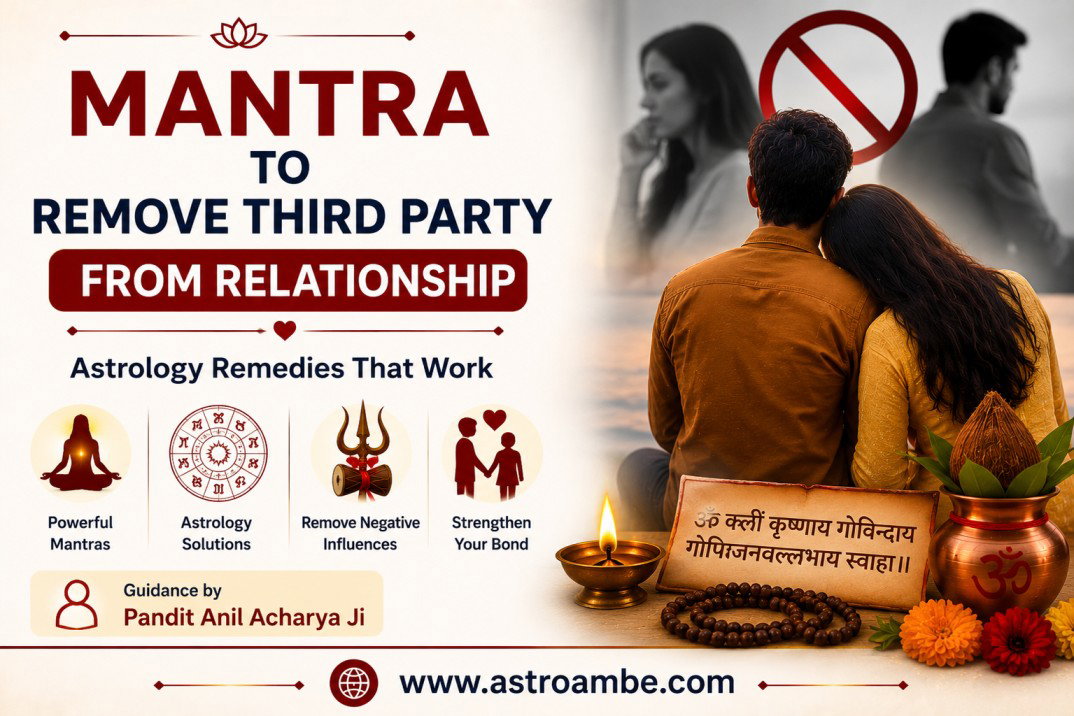 Mantra to Remove Third Party from Relationship: Astrology Remedies That Work