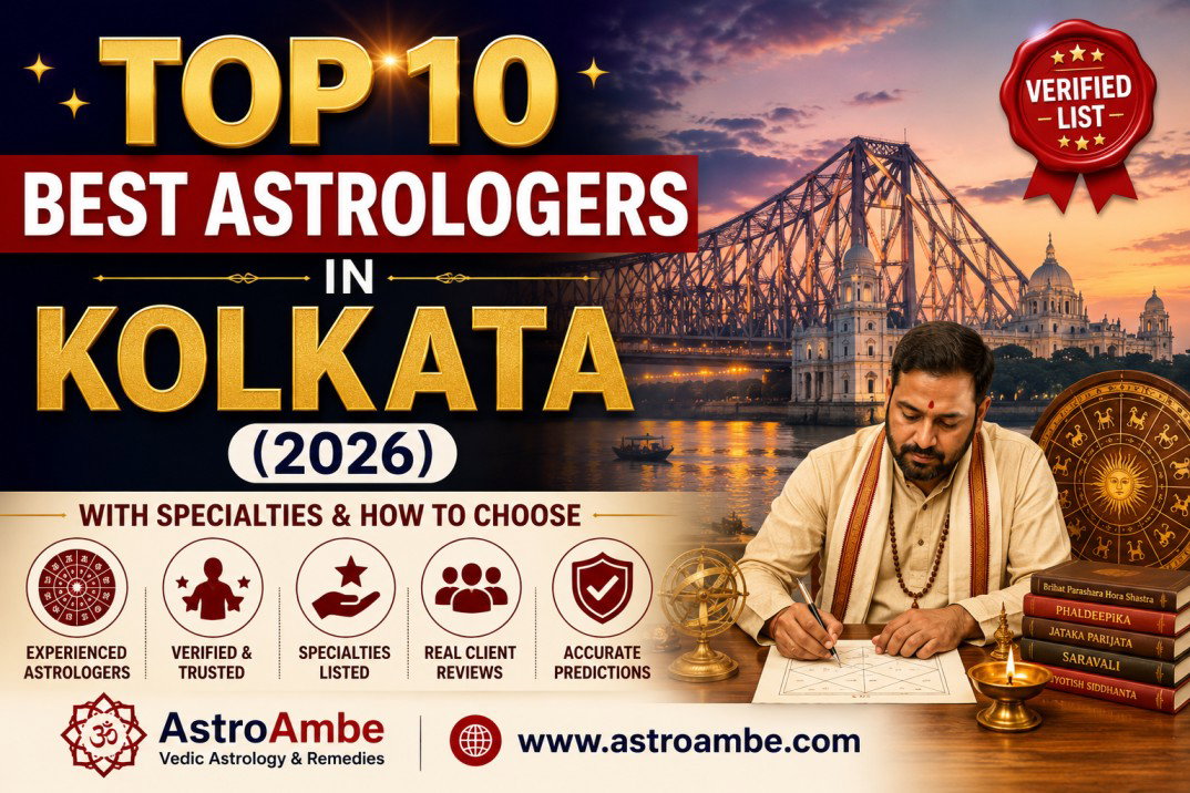Top 10 Best Astrologers in Kolkata (2026) - Verified List with Specialties & How to Choose
