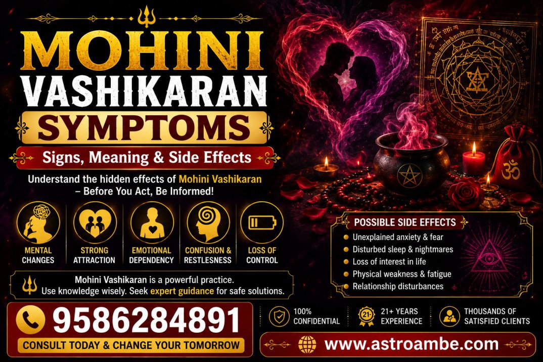 What Is Mohini Vashikaran? Symptoms, Meaning & Side Effects