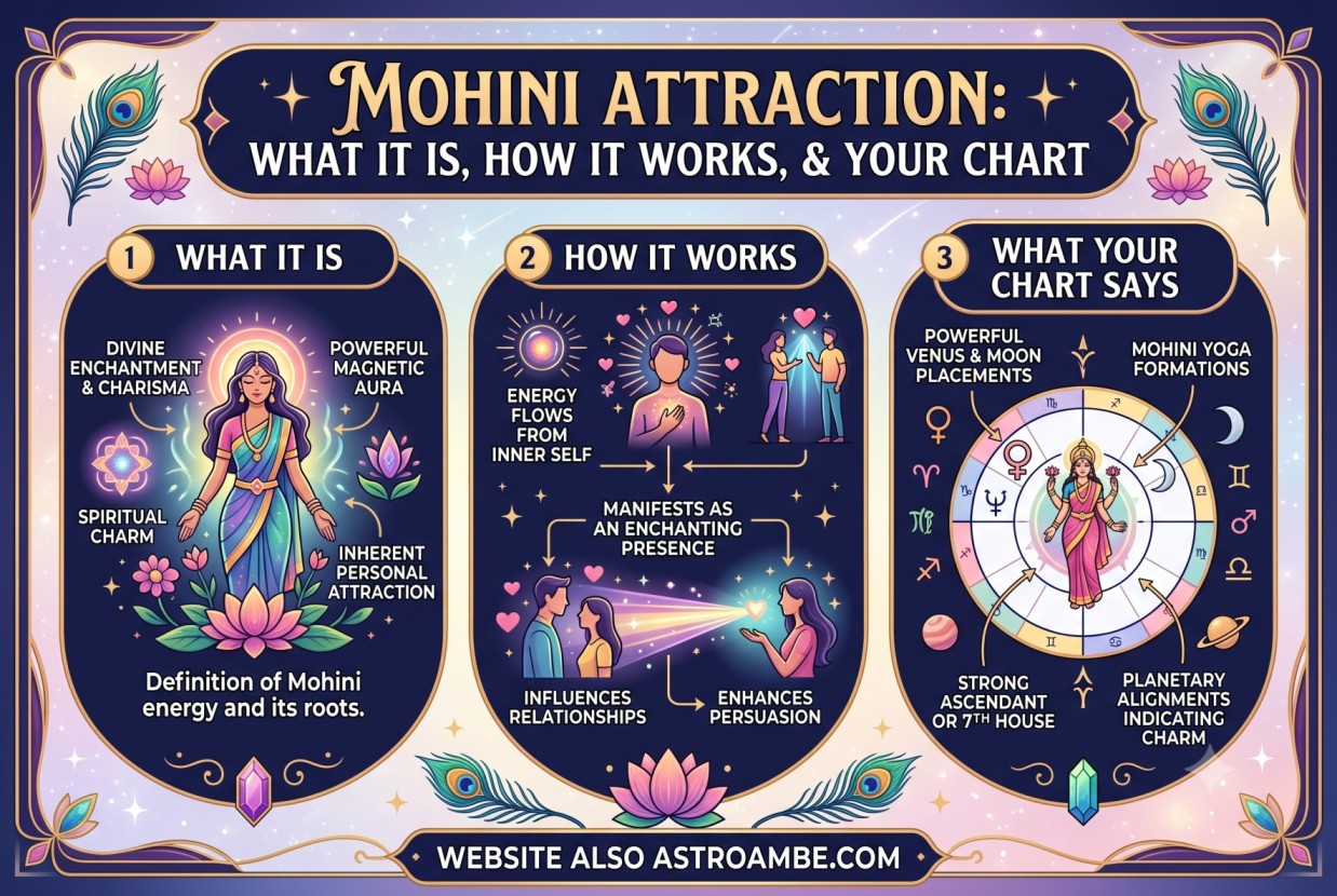 Mohini Attraction — What It Is, How It Works, and What Your Chart Says