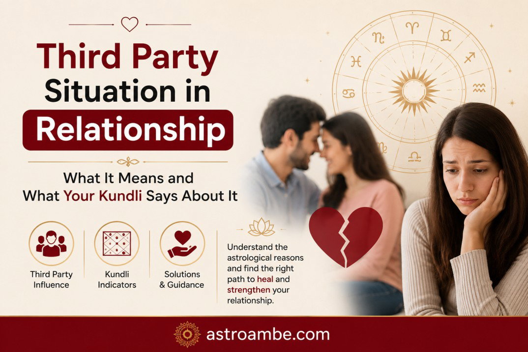 Third Party Situation in Relationship — What It Means and What Your Kundli Says About It