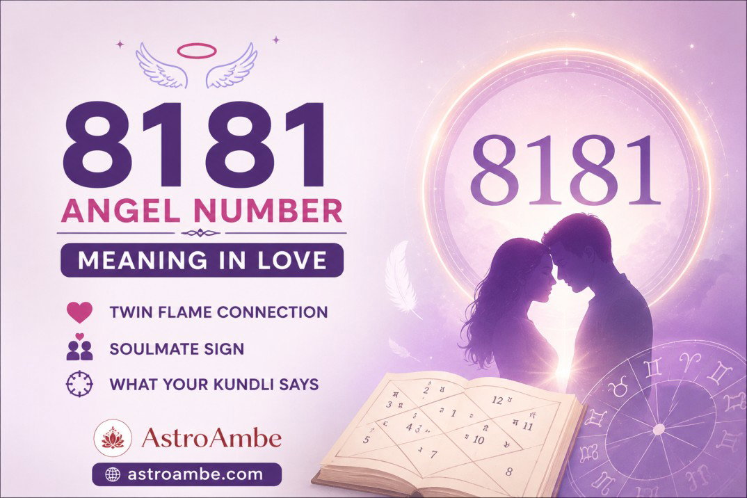 8181 Angel Number Meaning in Love: Twin Flame, Soulmate & What Your Kundli Says