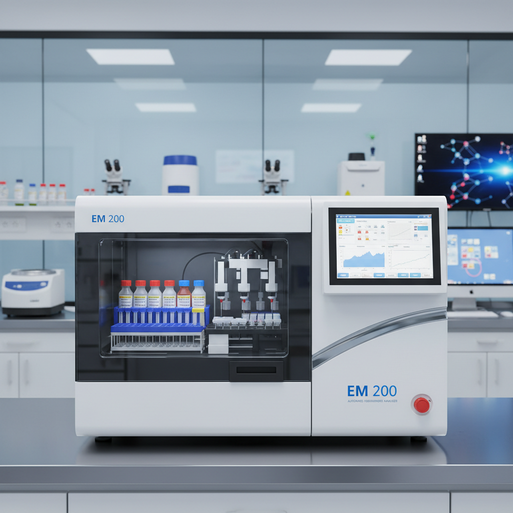 EM 200 | FULLY AUTOMATED BIOCHEMISTRY ANALYZER Image