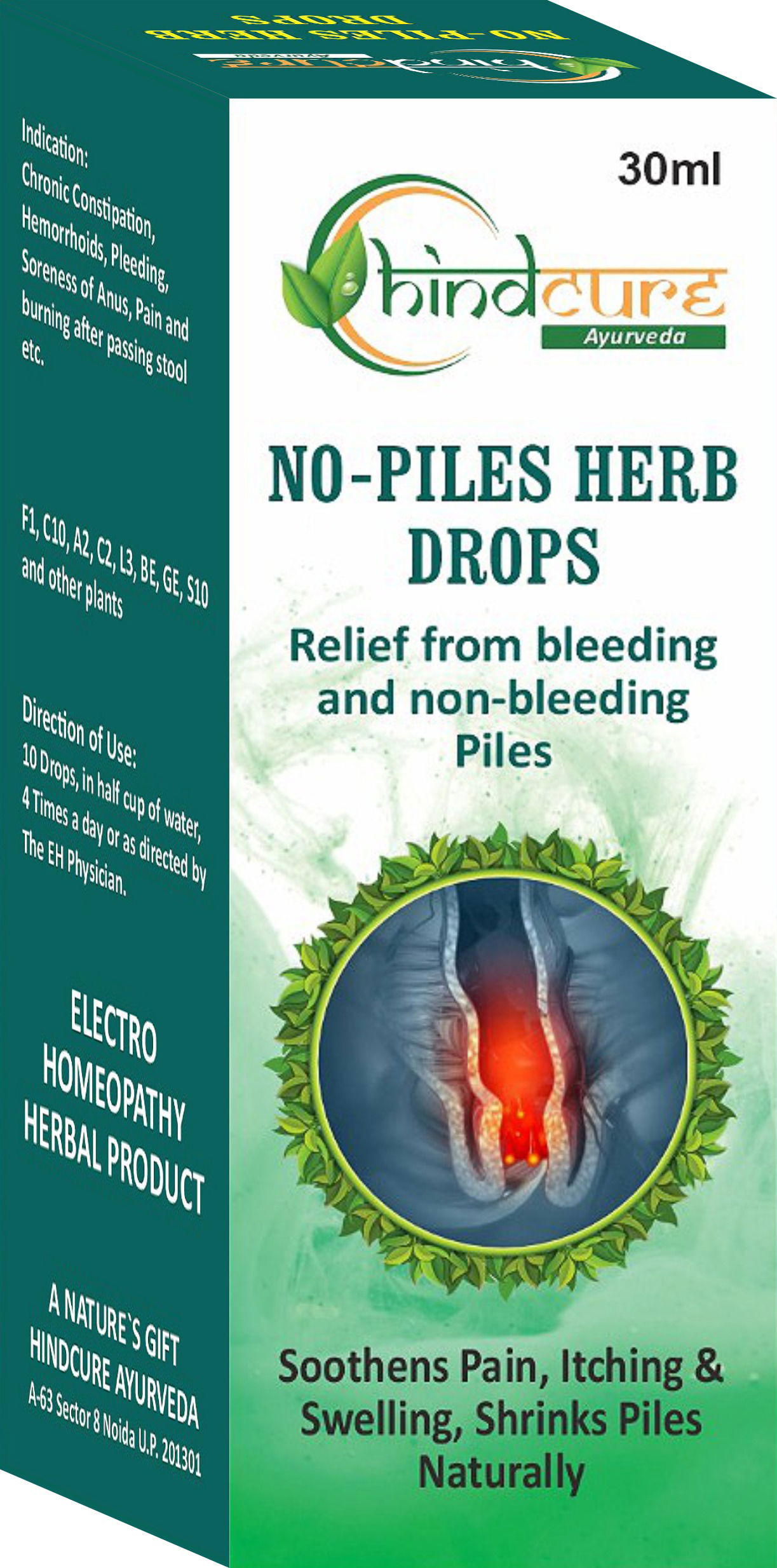 No Piles Herb Drops (HND)