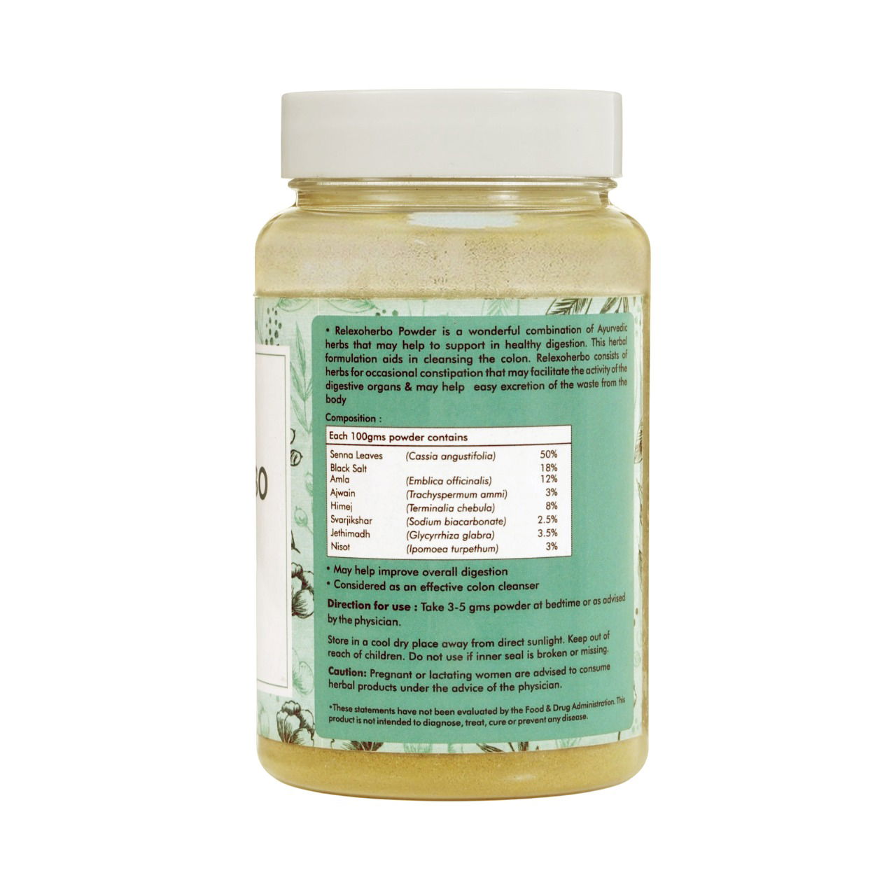 Relaxxo Herbo | Herbal Digestive & Gut Health Supplement (HND) Image 