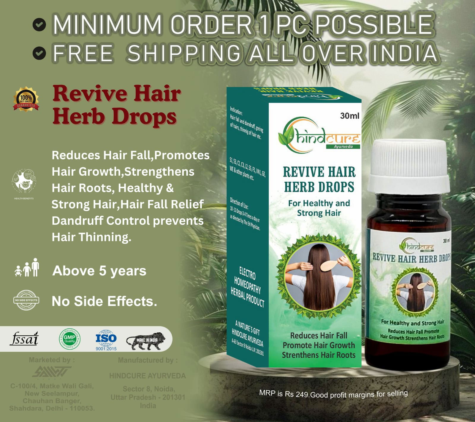 Revive Hair Herb Drops (HND)