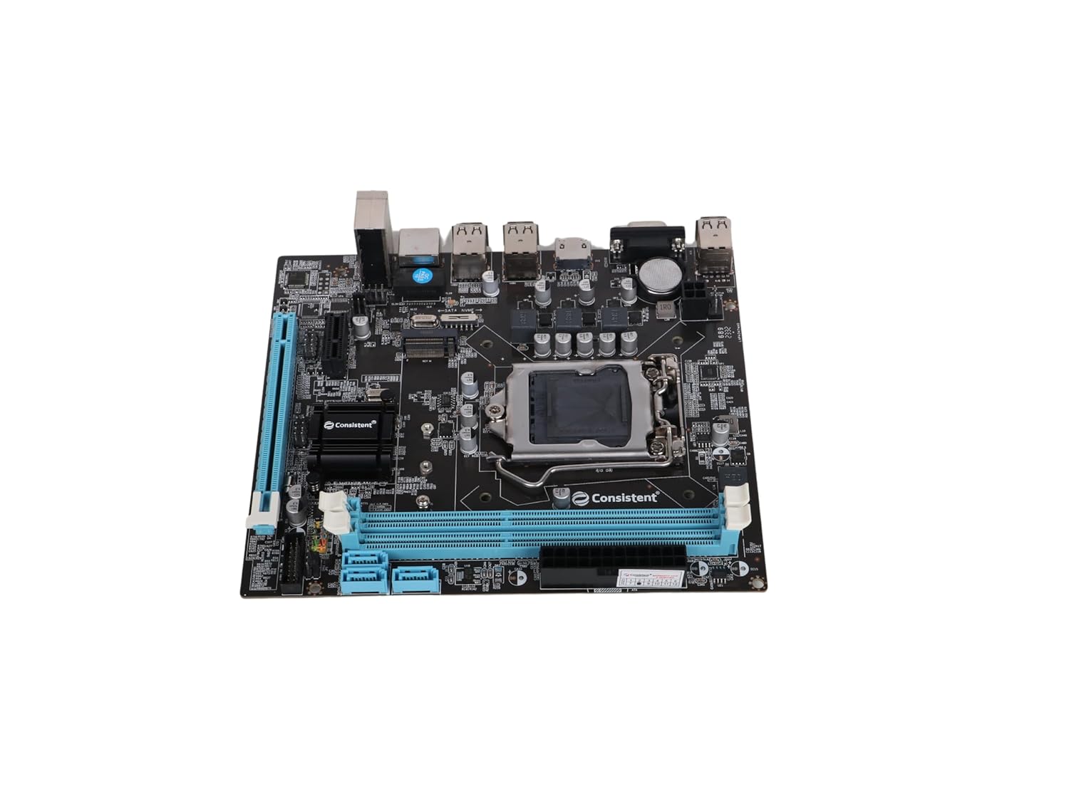 Consistent DDR3 Motherboard CMB H61 with NVME Slot Image 