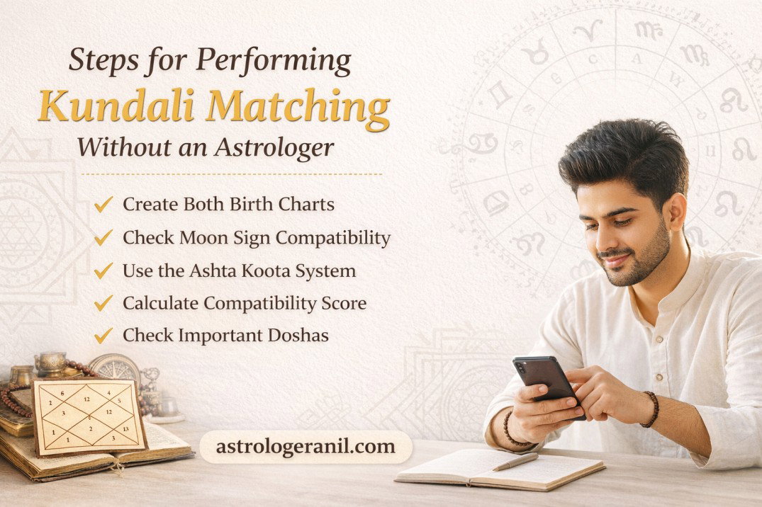 Steps for Performing Kundali Matching Without an Astrologer Image 