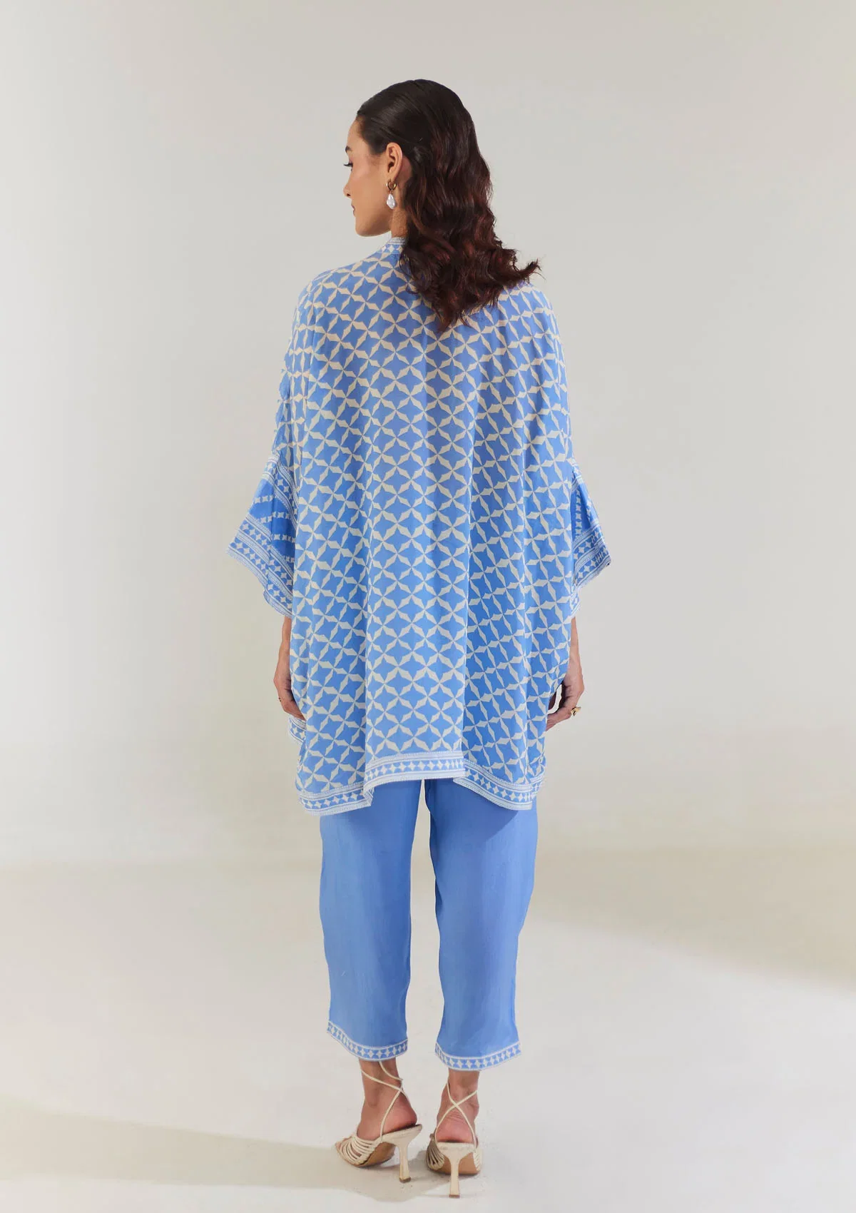 Powder Blue Shirt Co-ord Set Image 
