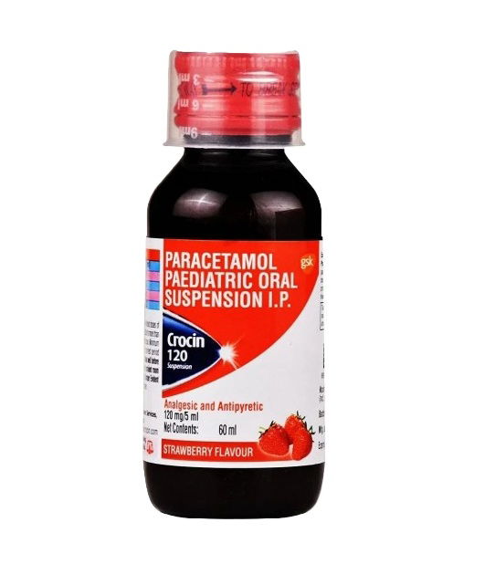 Crocin 120 60ml Oral Suspension Image