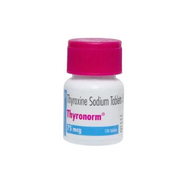 THYRONORM 75mcg Tablet Image