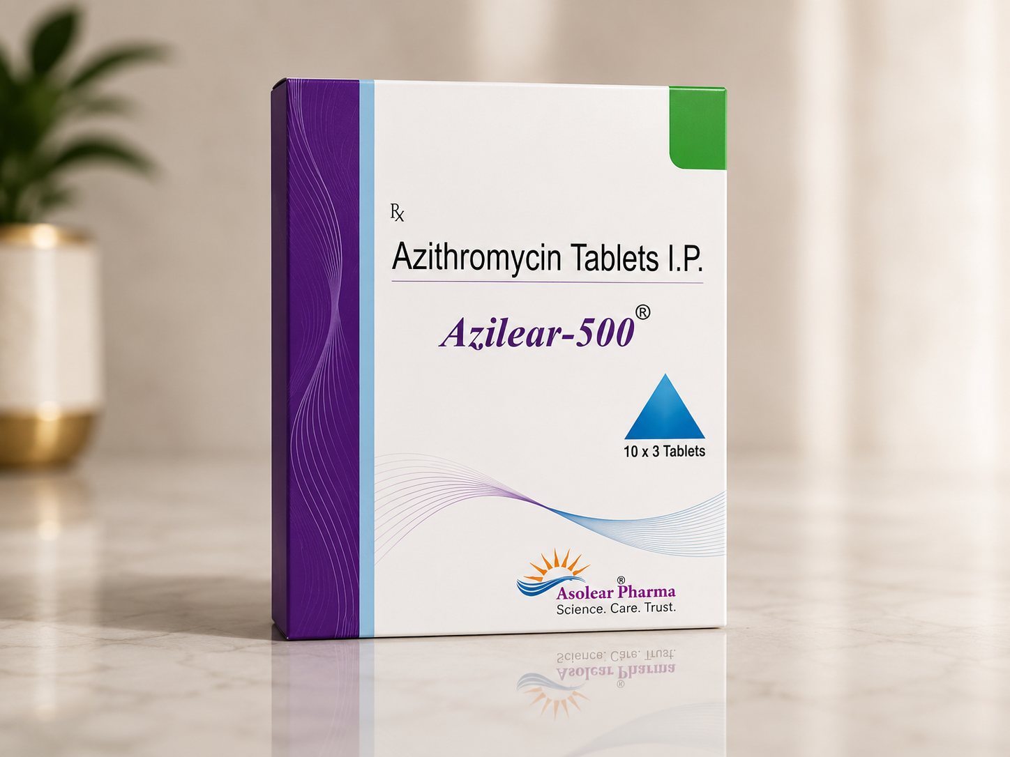 Azilear 500 Tablets Image